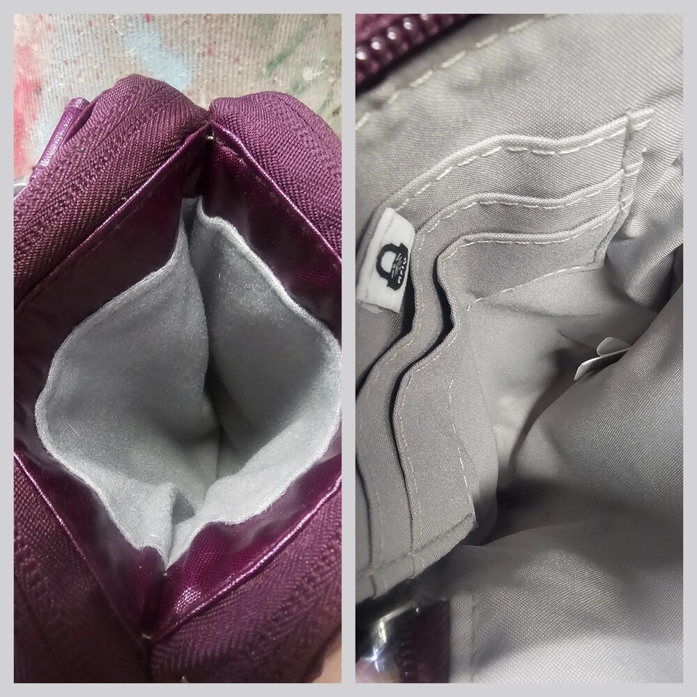 Baggallini Modern Take Two Purple RFID Crossbody Bag Light Weight Travel NWOT - Picture 10 of 10